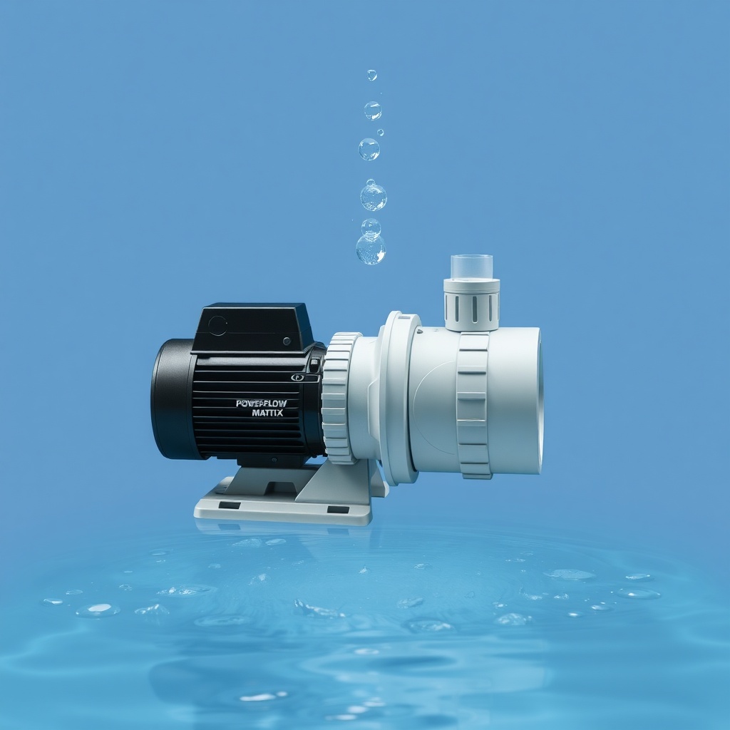 <Hayward Power-Flow Matrix pompası bir soğutma kulesine bağlı